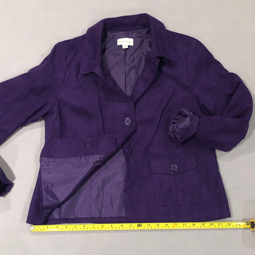 Purple Blazer - Picture 2 of 6